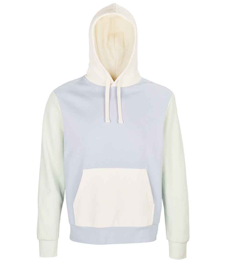 Hoodie Cyferbyniad Organig Unisex Collins SOL