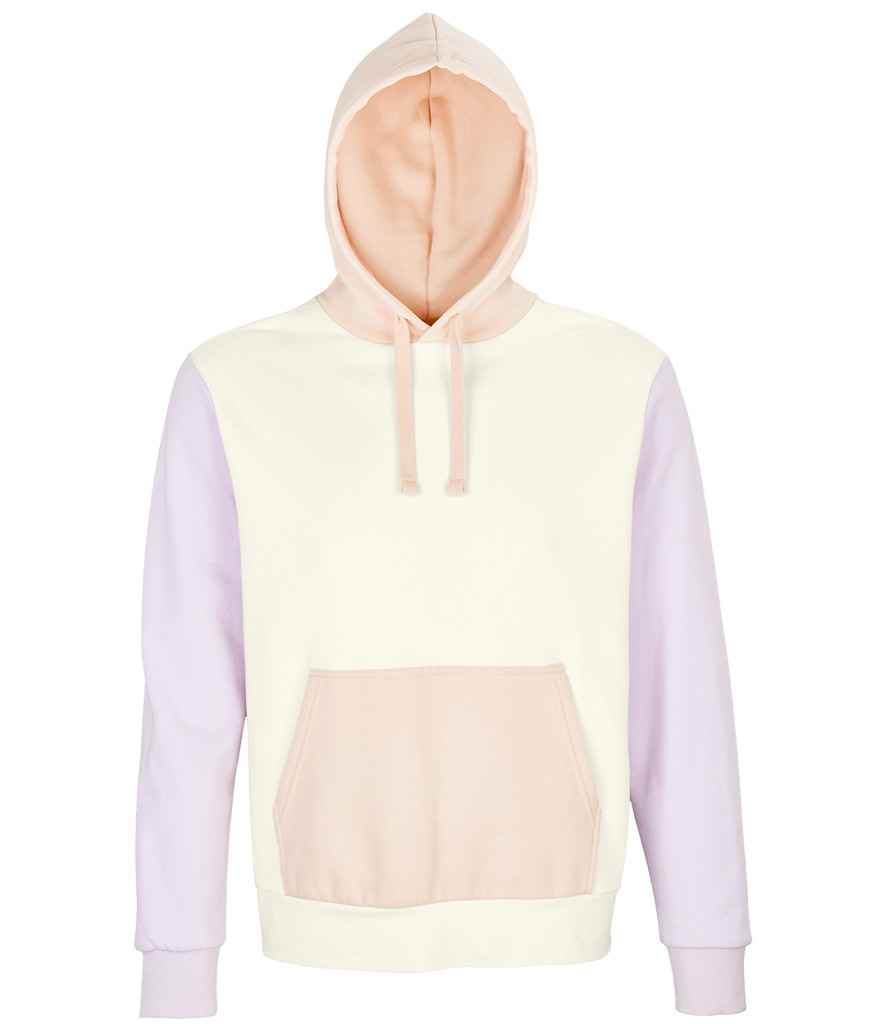 Hoodie Cyferbyniad Organig Unisex Collins SOL