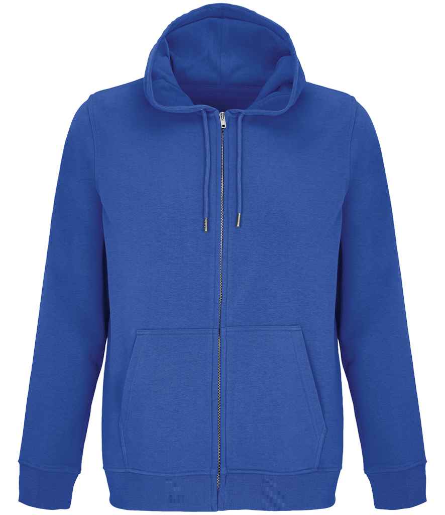 Sol'S Unisex Calipso Zip Hoodie Llawn