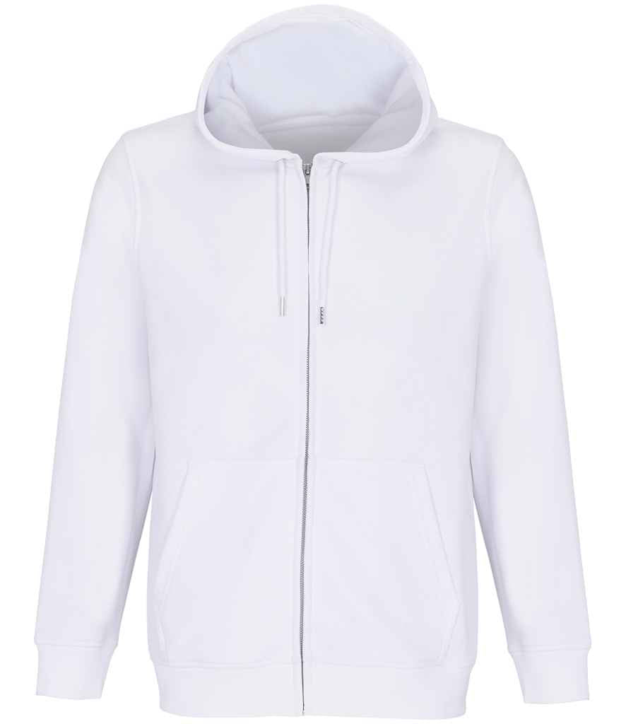 Sol'S Unisex Calipso Zip Hoodie Llawn