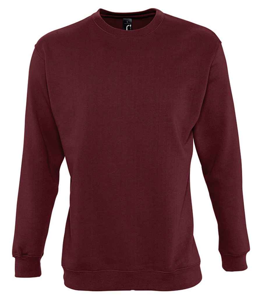 SOL'S Crys Chwys Goruchaf Unisex Newydd
