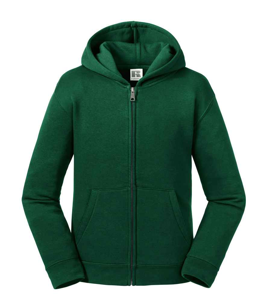 Crys Chwys Zip Hooded Authentic Kids Russell