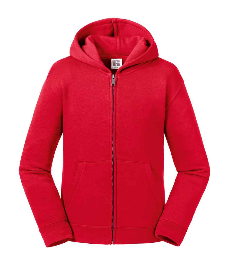 Crys Chwys Zip Hooded Authentic Kids Russell