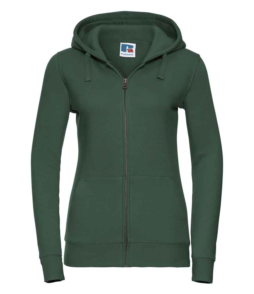 Crys Chwys Zip Hooded Authentic Ladies Russell