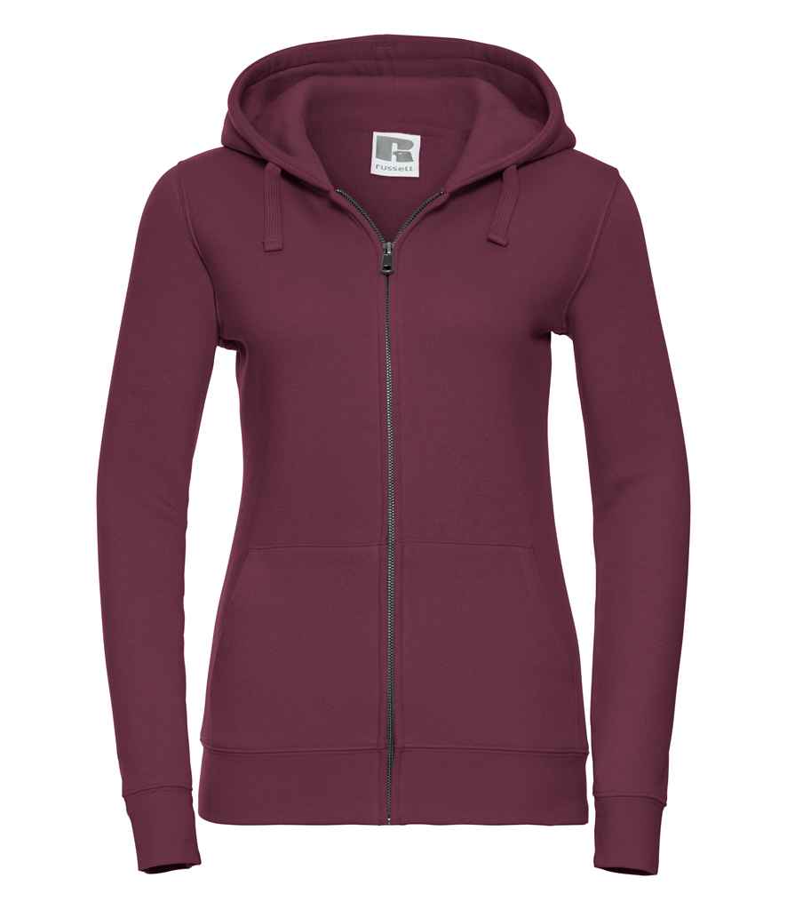 Crys Chwys Zip Hooded Authentic Ladies Russell