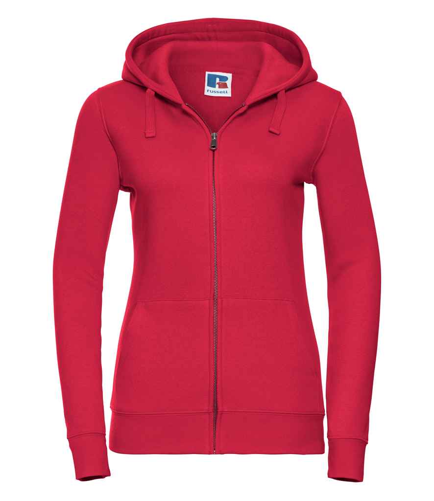 Crys Chwys Zip Hooded Authentic Ladies Russell
