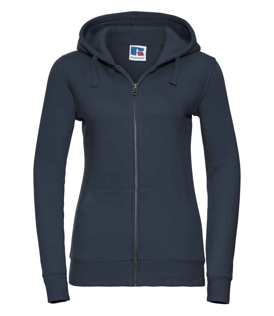 Crys Chwys Zip Hooded Authentic Ladies Russell