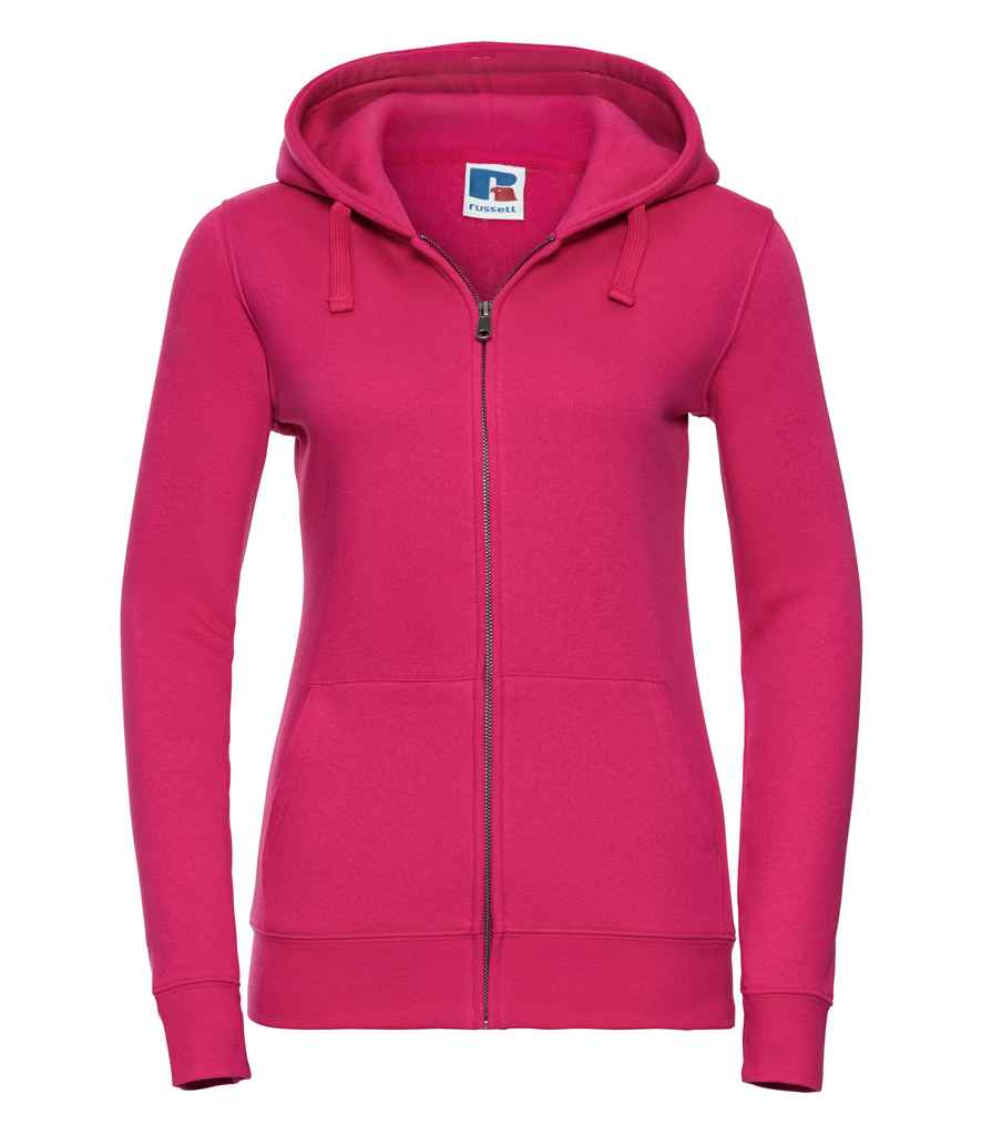 Crys Chwys Zip Hooded Authentic Ladies Russell