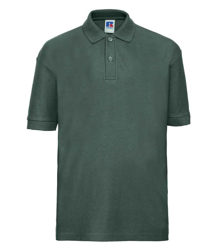 Crys Polo Poly/Cotton Piqué i Blant Russell Schoolgear