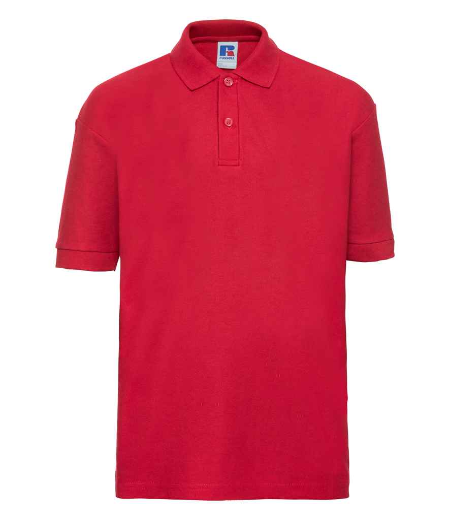 Crys Polo Poly/Cotton Piqué i Blant Russell Schoolgear