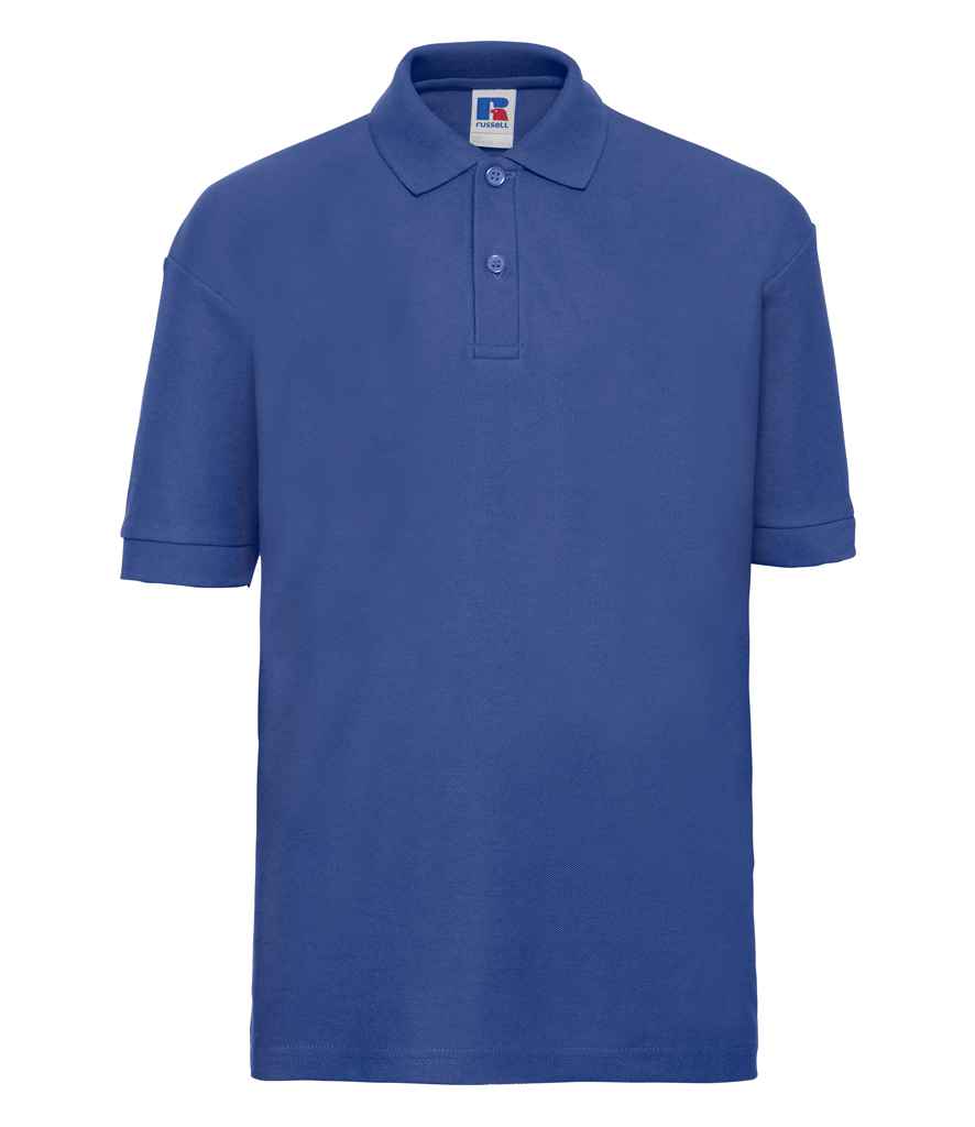 Crys Polo Poly/Cotton Piqué i Blant Russell Schoolgear