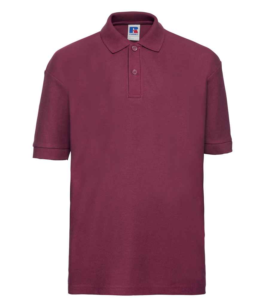 Crys Polo Poly/Cotton Piqué i Blant Russell Schoolgear
