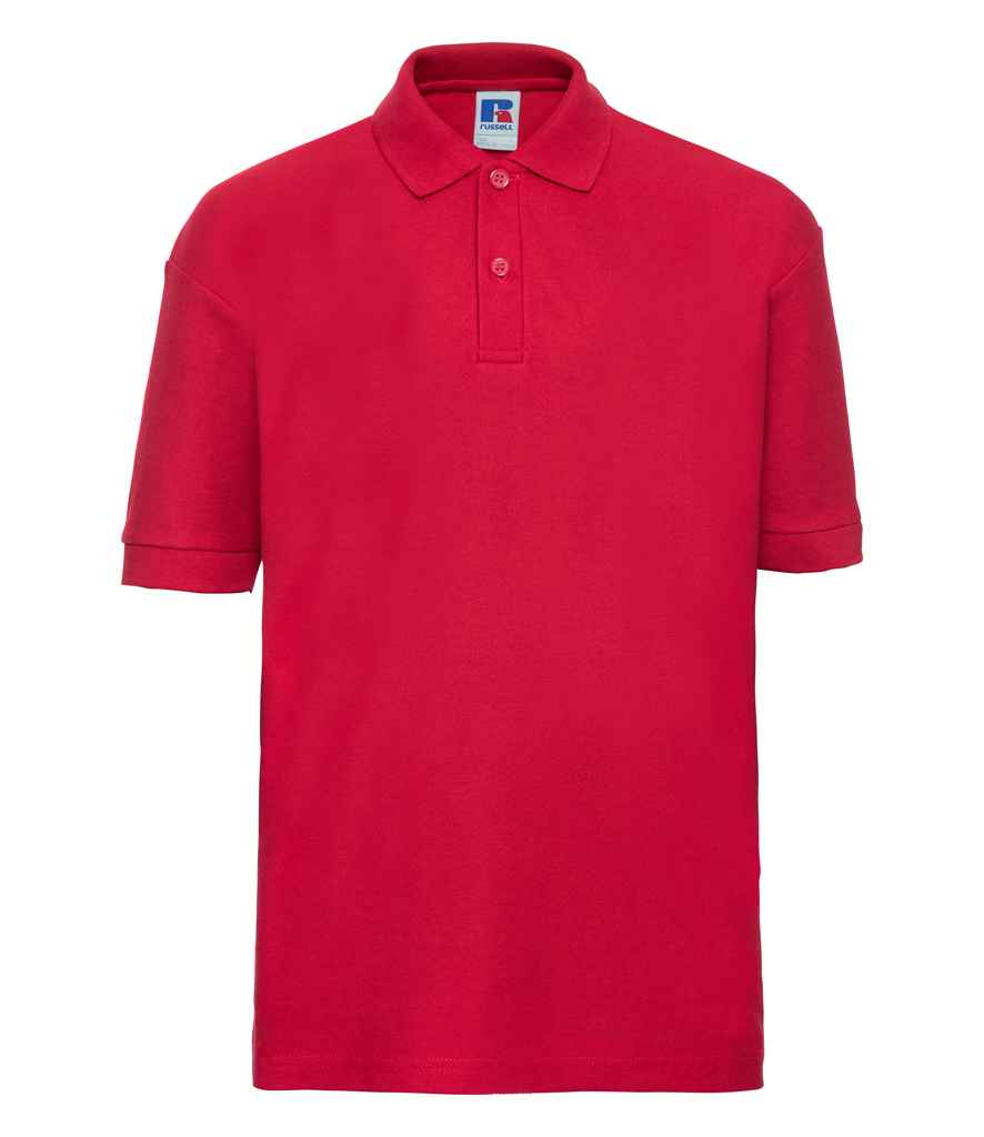 Crys Polo Poly/Cotton Piqué i Blant Russell Schoolgear