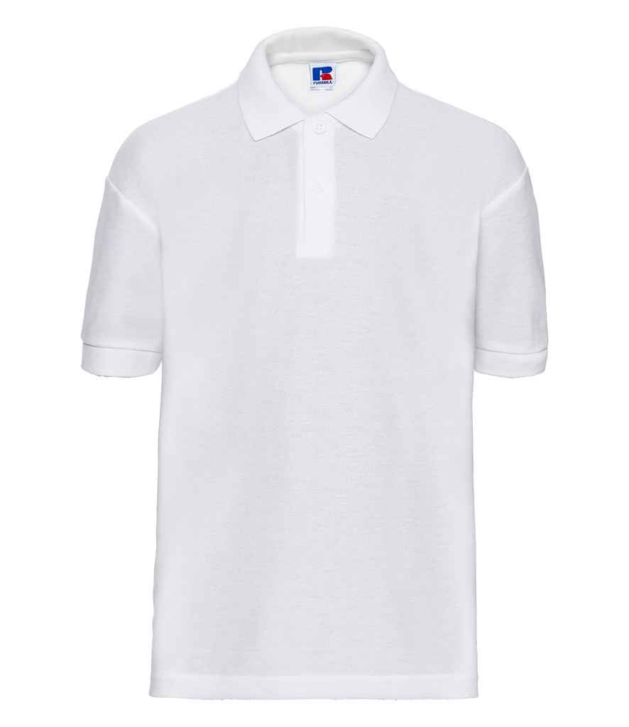 Crys Polo Poly/Cotton Piqué i Blant Russell Schoolgear