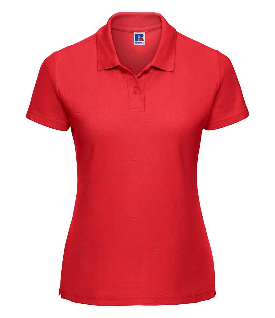Crys Polo Poly/Cotwm Piqué Clasurol Merched Russell