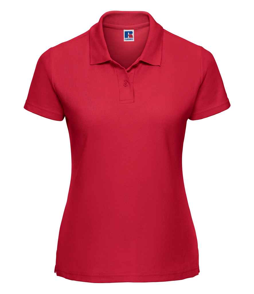 Crys Polo Poly/Cotwm Piqué Clasurol Merched Russell