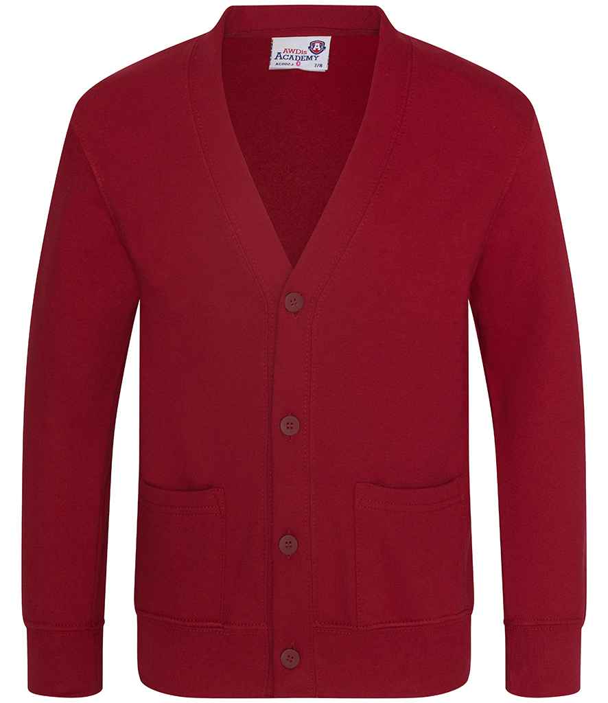 AWDis Academy Kids Sweat Cardigan