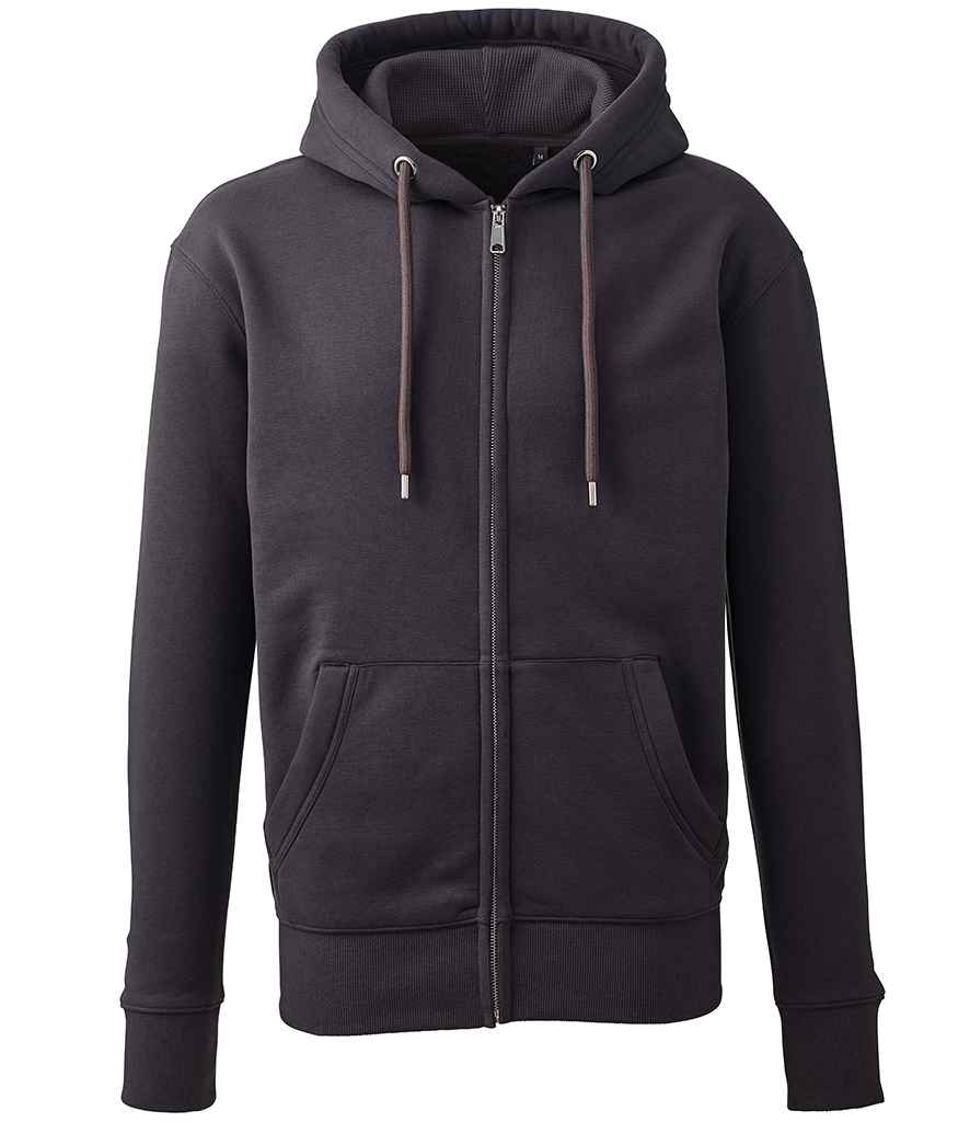 Hoodie Zip Llawn Anthem Organig