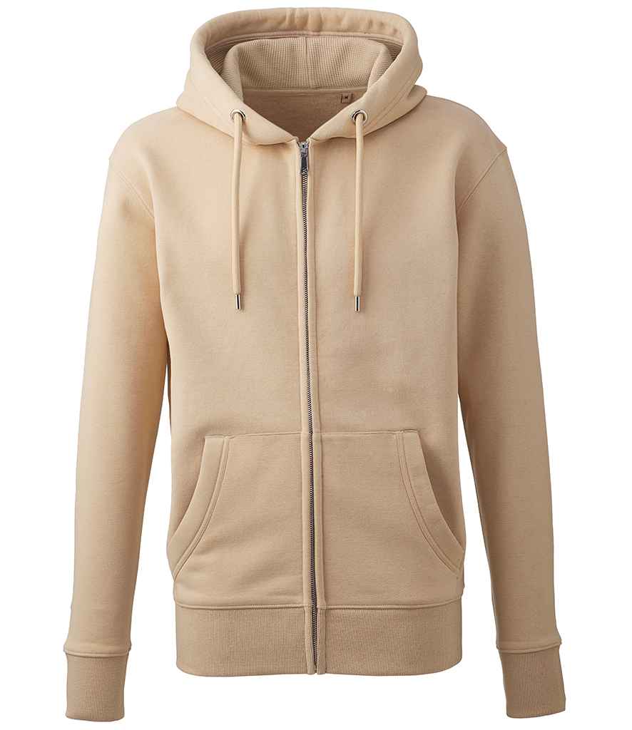 Hoodie Zip Llawn Anthem Organig