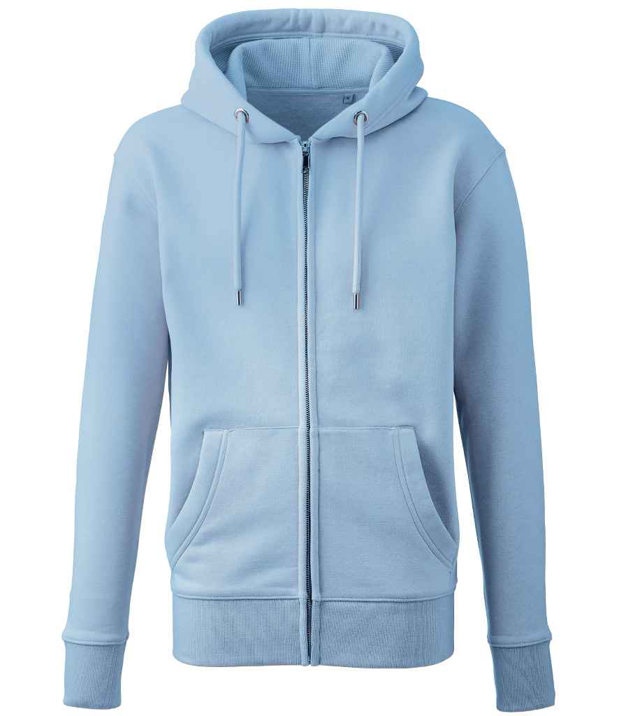 Hoodie Zip Llawn Anthem Organig