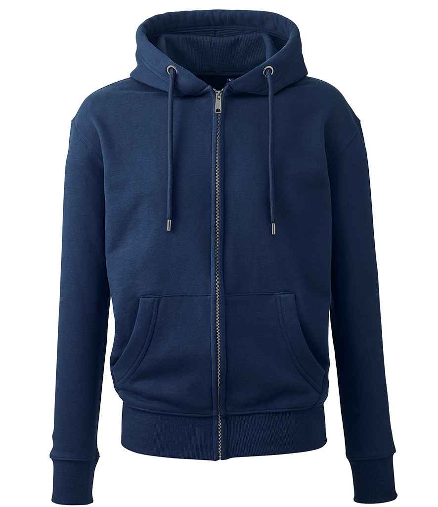 Hoodie Zip Llawn Anthem Organig