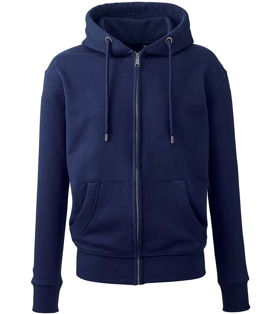 Hoodie Zip Llawn Anthem Organig
