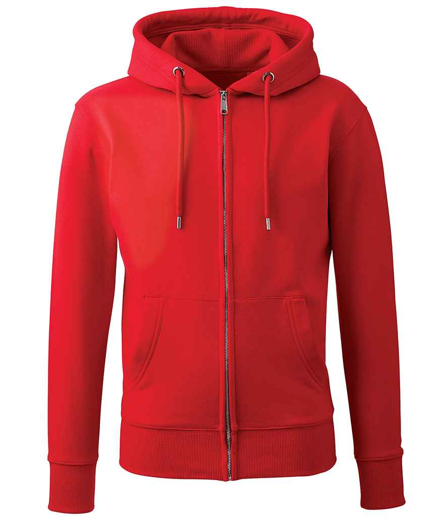 Hoodie Zip Llawn Anthem Organig
