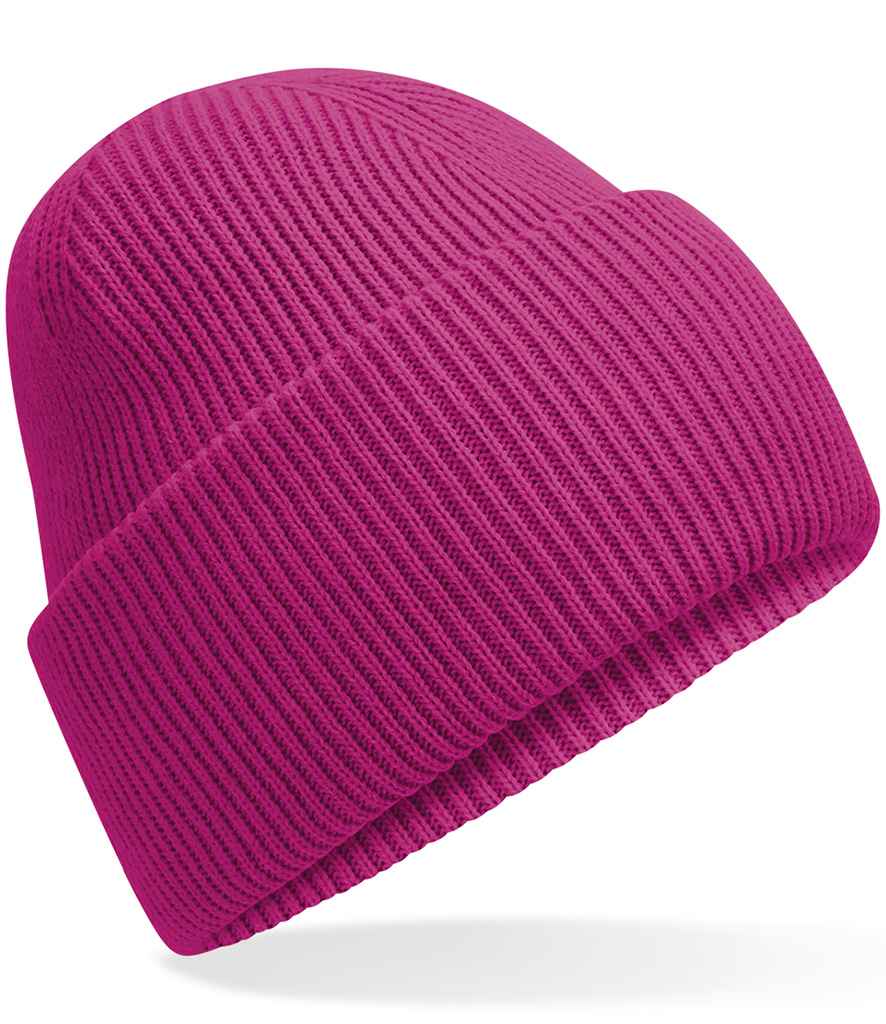 Beanie Cuffed Dwfn Peirianneg Beechfield Classic