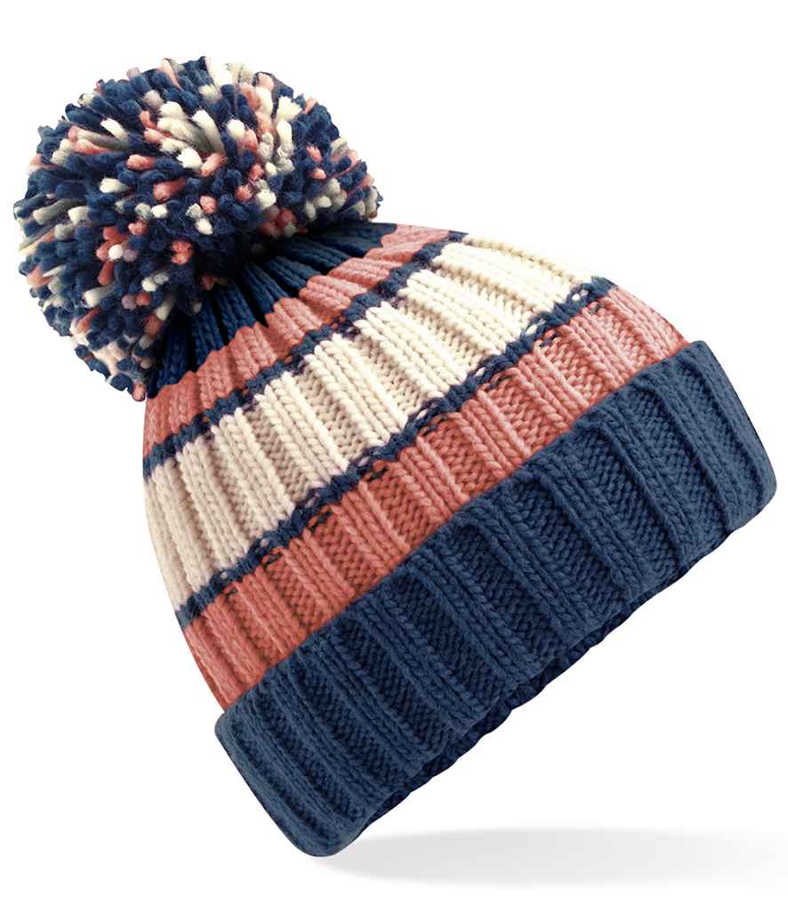 Beanie Striog Beechfield Hygge
