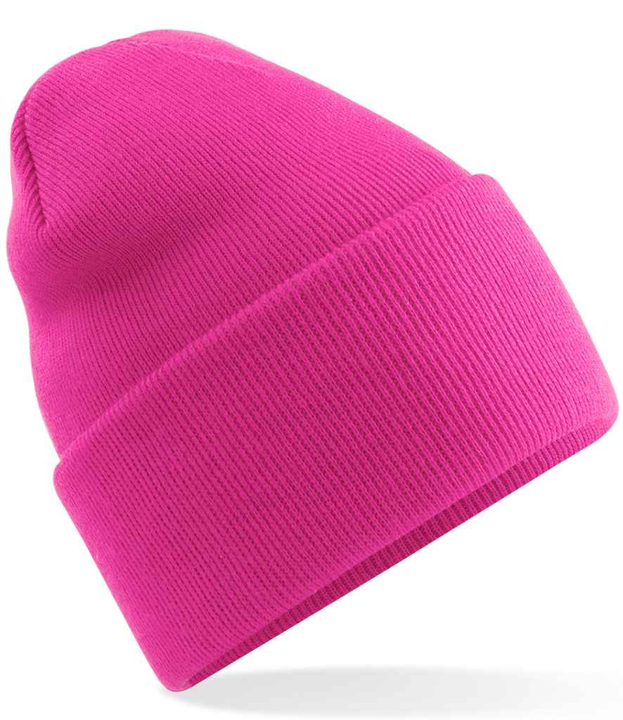 Beanie Cuffed Deep wedi'i Ailgylchu Gwreiddiol Beechfield