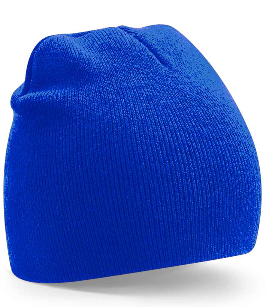 Beanie Tynnu Ymlaen Gwreiddiol wedi'i Ailgylchu Beechfield