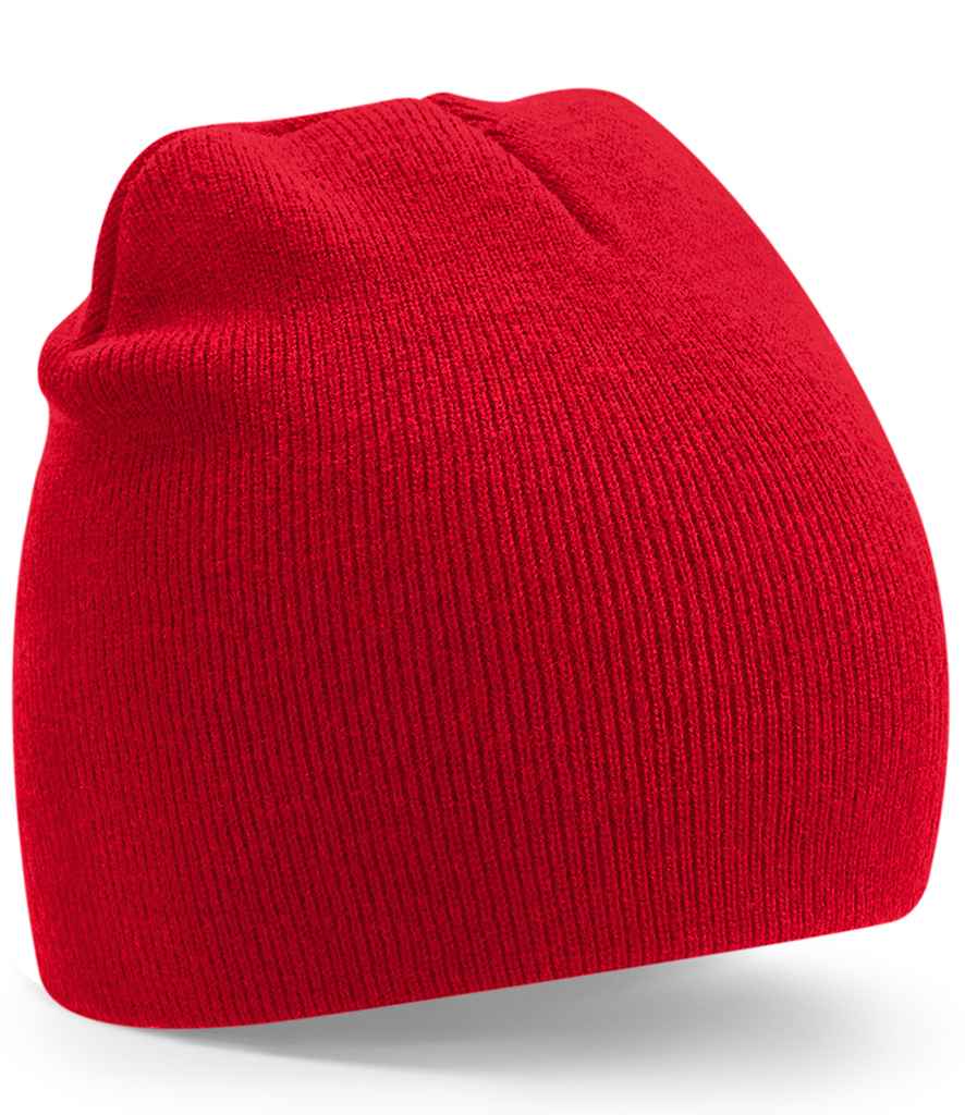 Beanie Tynnu Ymlaen Gwreiddiol wedi'i Ailgylchu Beechfield