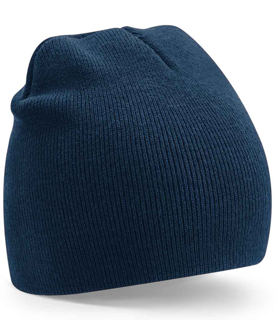 Beanie Tynnu Ymlaen Gwreiddiol wedi'i Ailgylchu Beechfield