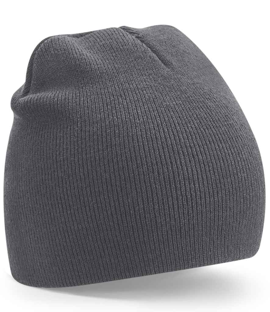Beanie Tynnu Ymlaen Gwreiddiol wedi'i Ailgylchu Beechfield