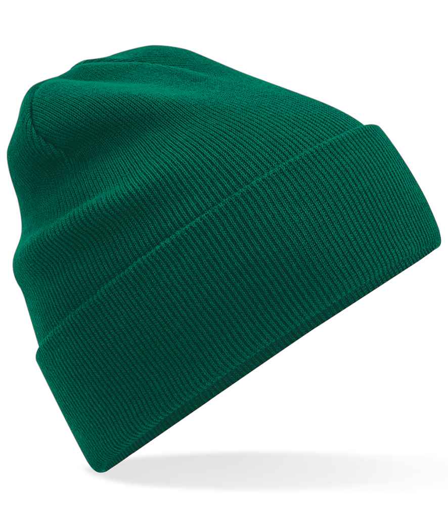 Cotwm Organig Beechfield Beanie Cyff Gwreiddiol