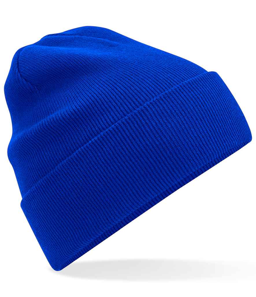 Cotwm Organig Beechfield Beanie Cyff Gwreiddiol