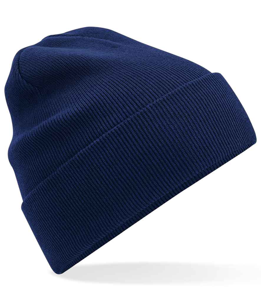 Cotwm Organig Beechfield Beanie Cyff Gwreiddiol