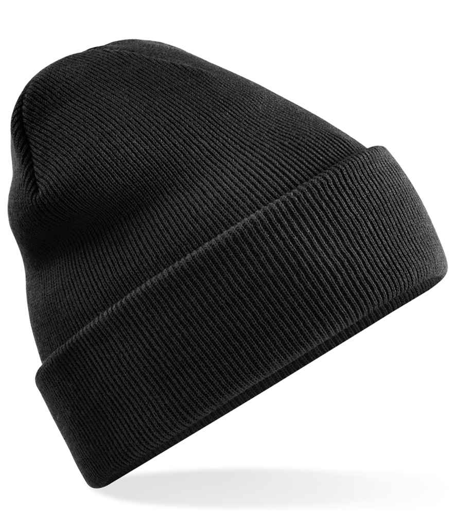 Beanie Cuffed Gwreiddiol wedi'i Ailgylchu Beechfield