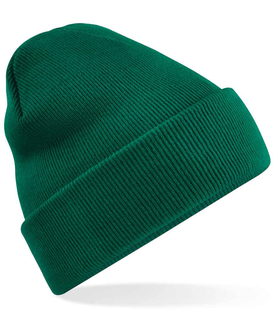 Beanie Cuffed Gwreiddiol wedi'i Ailgylchu Beechfield