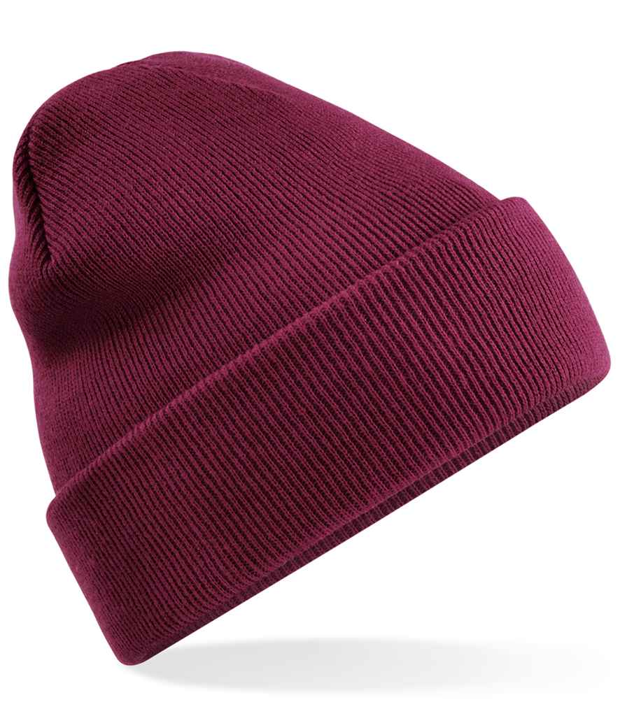Beanie Cuffed Gwreiddiol wedi'i Ailgylchu Beechfield