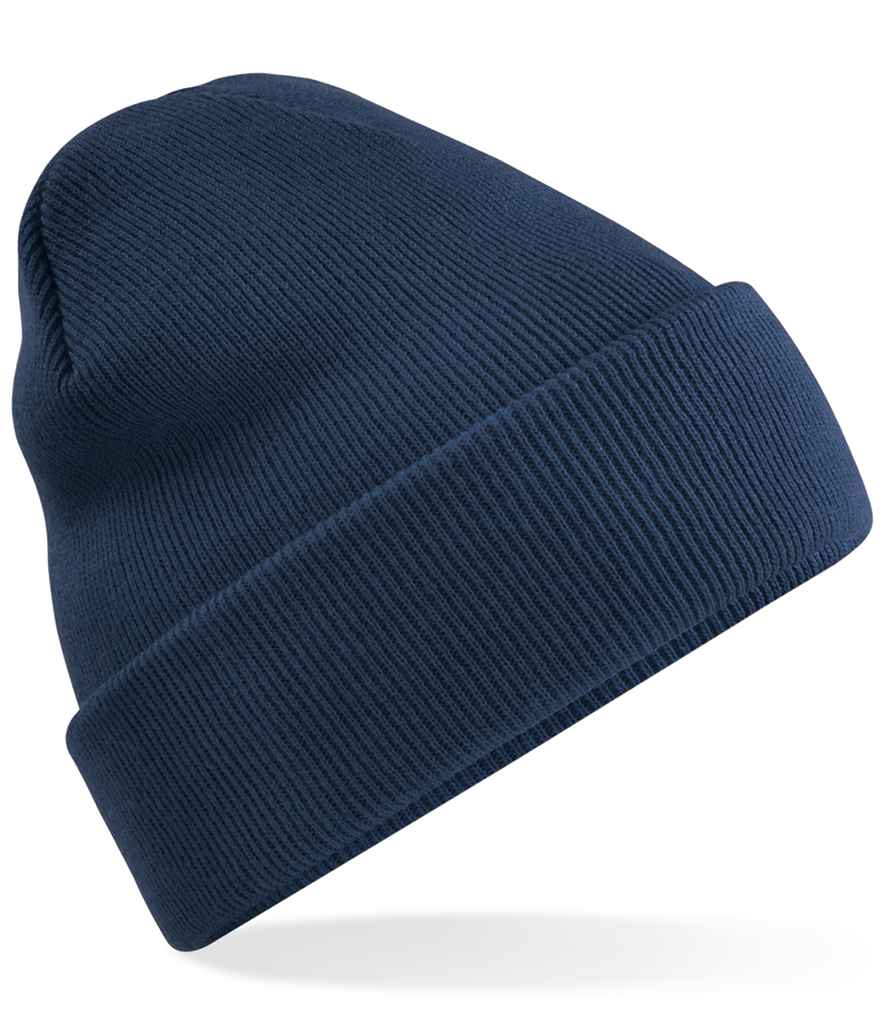 Beanie Cuffed Gwreiddiol wedi'i Ailgylchu Beechfield