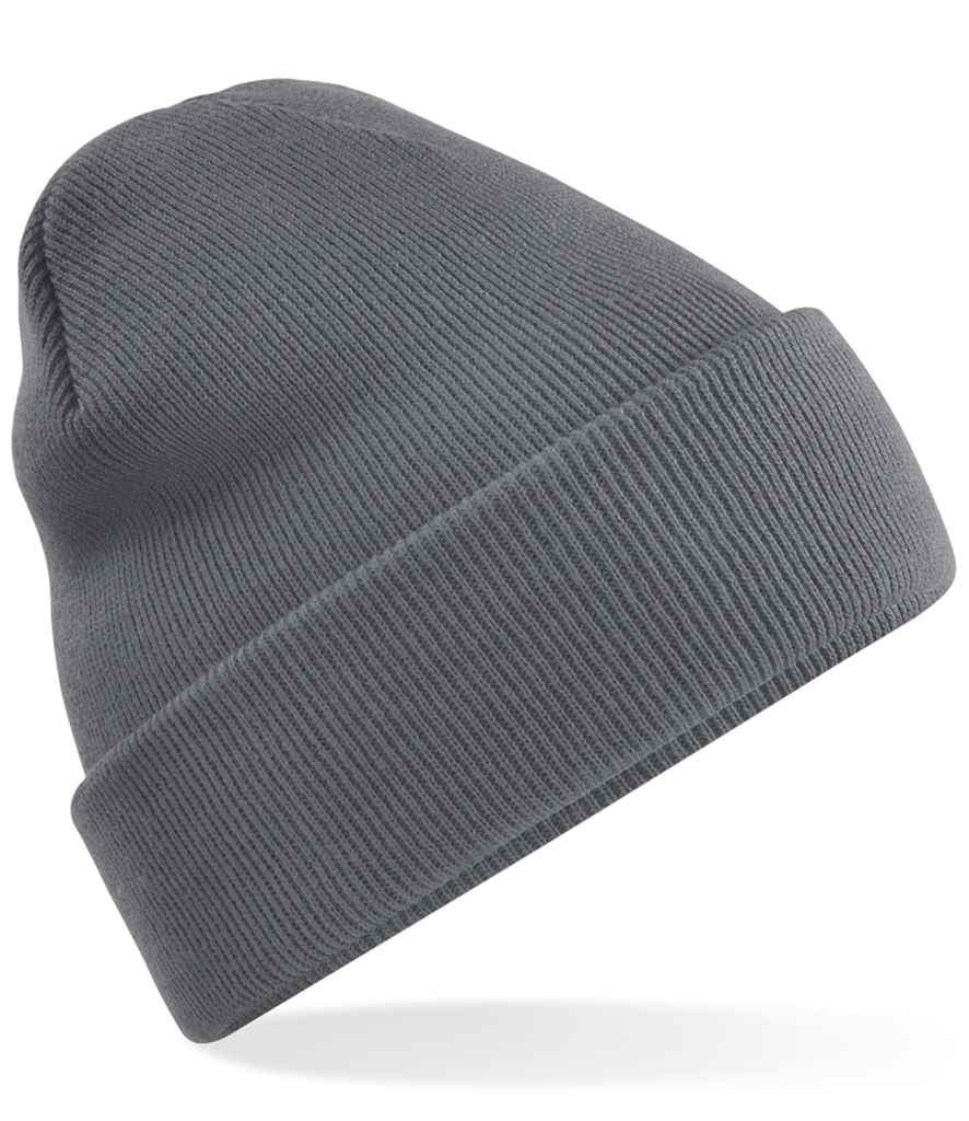 Beanie Cuffed Gwreiddiol wedi'i Ailgylchu Beechfield
