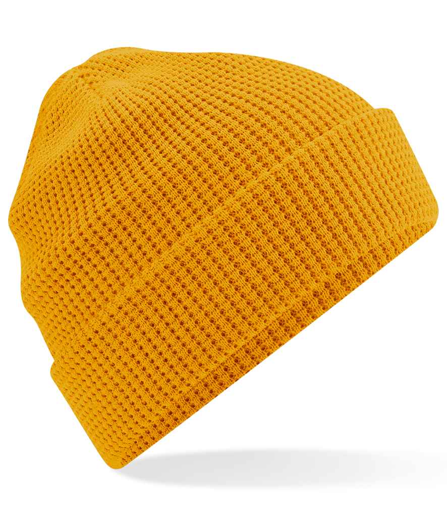 Beanie Waffl Cotwm Organig Beechfield