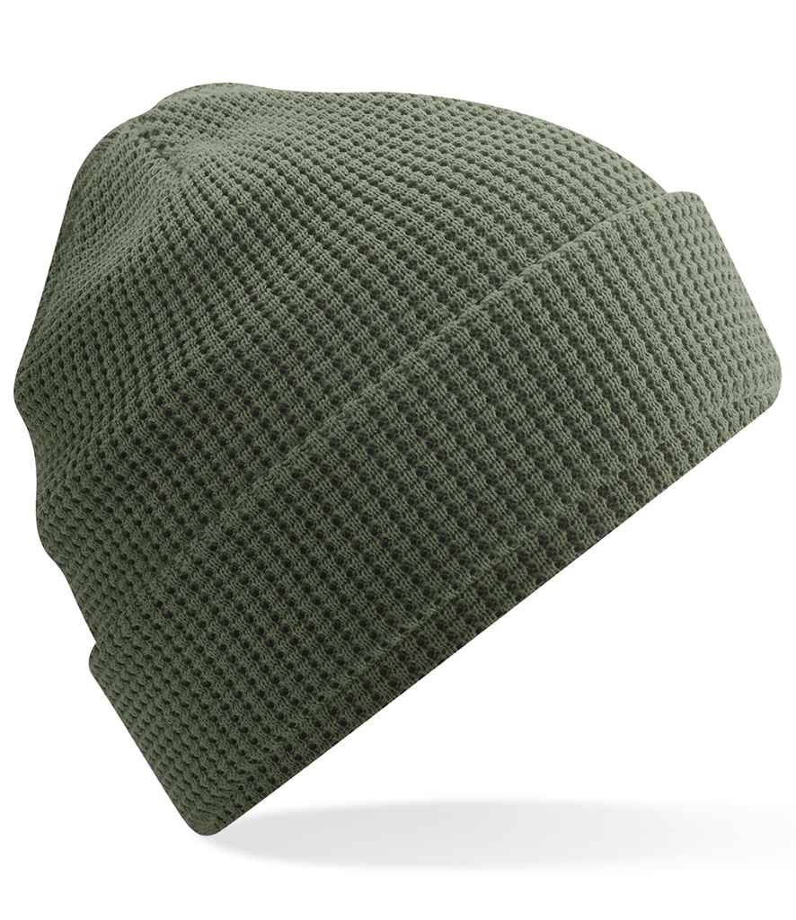 Beanie Waffl Cotwm Organig Beechfield