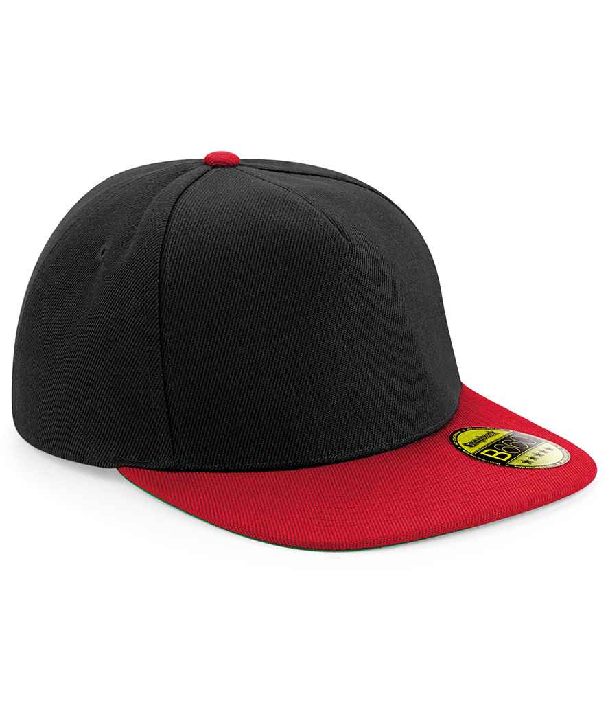Cap Snapback Brig Fflat Gwreiddiol Beechfield