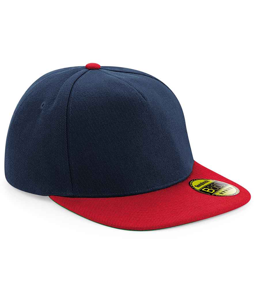 Cap Snapback Brig Fflat Gwreiddiol Beechfield