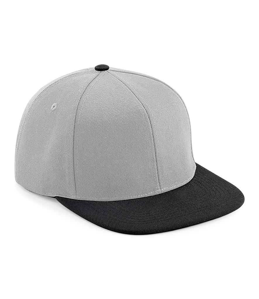Beechfield Gwreiddiol Flat Peak 6 Panel Snapback Cap