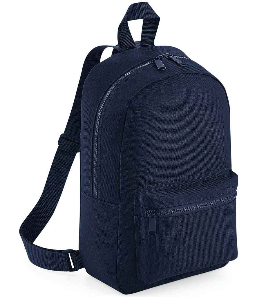 BagBase Mini Backpack Ffasiwn Hanfodol