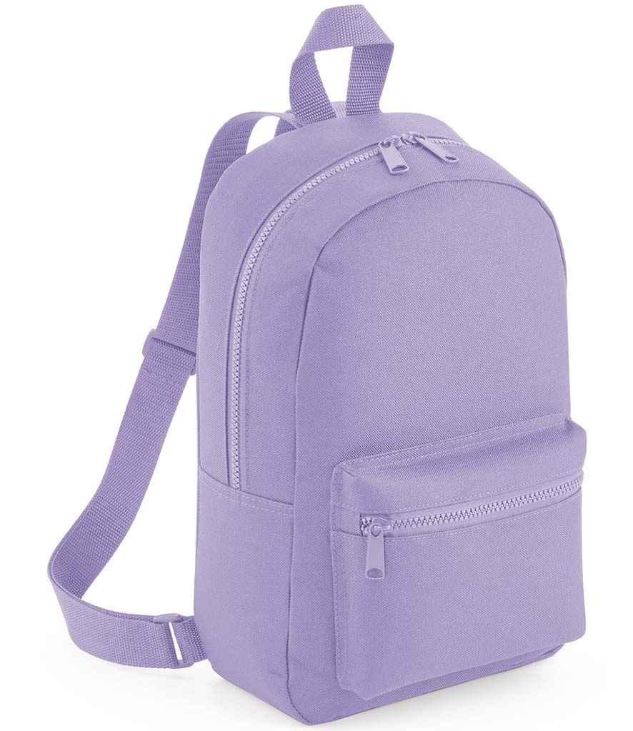 BagBase Mini Backpack Ffasiwn Hanfodol