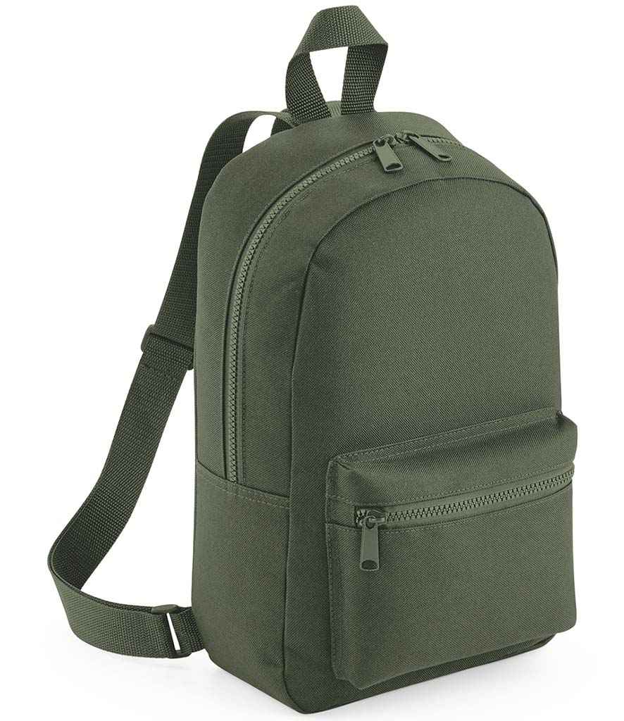 BagBase Mini Backpack Ffasiwn Hanfodol